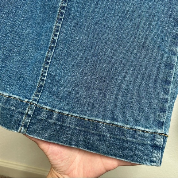NWT Spanx Seamed Front Wide Leg Jean in Vintage Indigo 1X - Picture 6 of 16